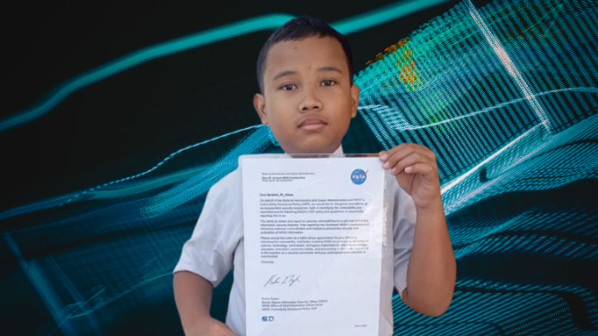 Ibrahim Al Abrar, siswa SDN 3 Genengsari, Boyololali, bocah SD yang temukan celah keamanan NASA