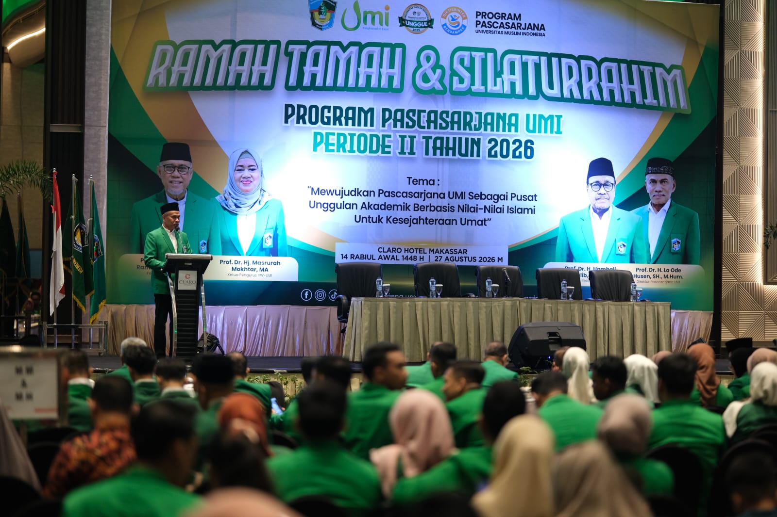 Ramah Tamah, 312 Alumni Baru PPs UMI Dikukuhkan pada Wisuda Periode II 2026