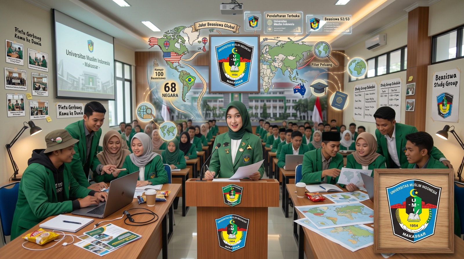 Hampir 100 Beasiswa dari 68 Negara Dibuka, AI Mulai Jadi Teman Pemburu Beasiswa, Begini Caranya!