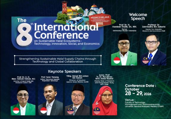 The 8th International Conference on Sustainable Halal Ecosystems